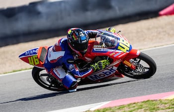 El piloto del equipo Superbike Paraguay, Nico Torrez, sigue evolucionando dentro de la Moto4 Latin Cup.