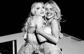 Madonna y Sabrina Carpenter, juntas en el escenario de Coachella.