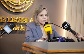 Lilian Samaniego, senadora colorada. Foto Gentileza.