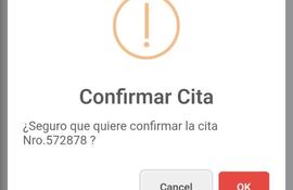 El mensaje para confirmar o cancelar una cita médica en el IPS, llegará a través del mensajes de texto.