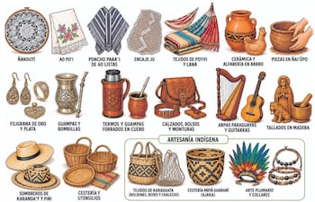 La artesanía paraguaya