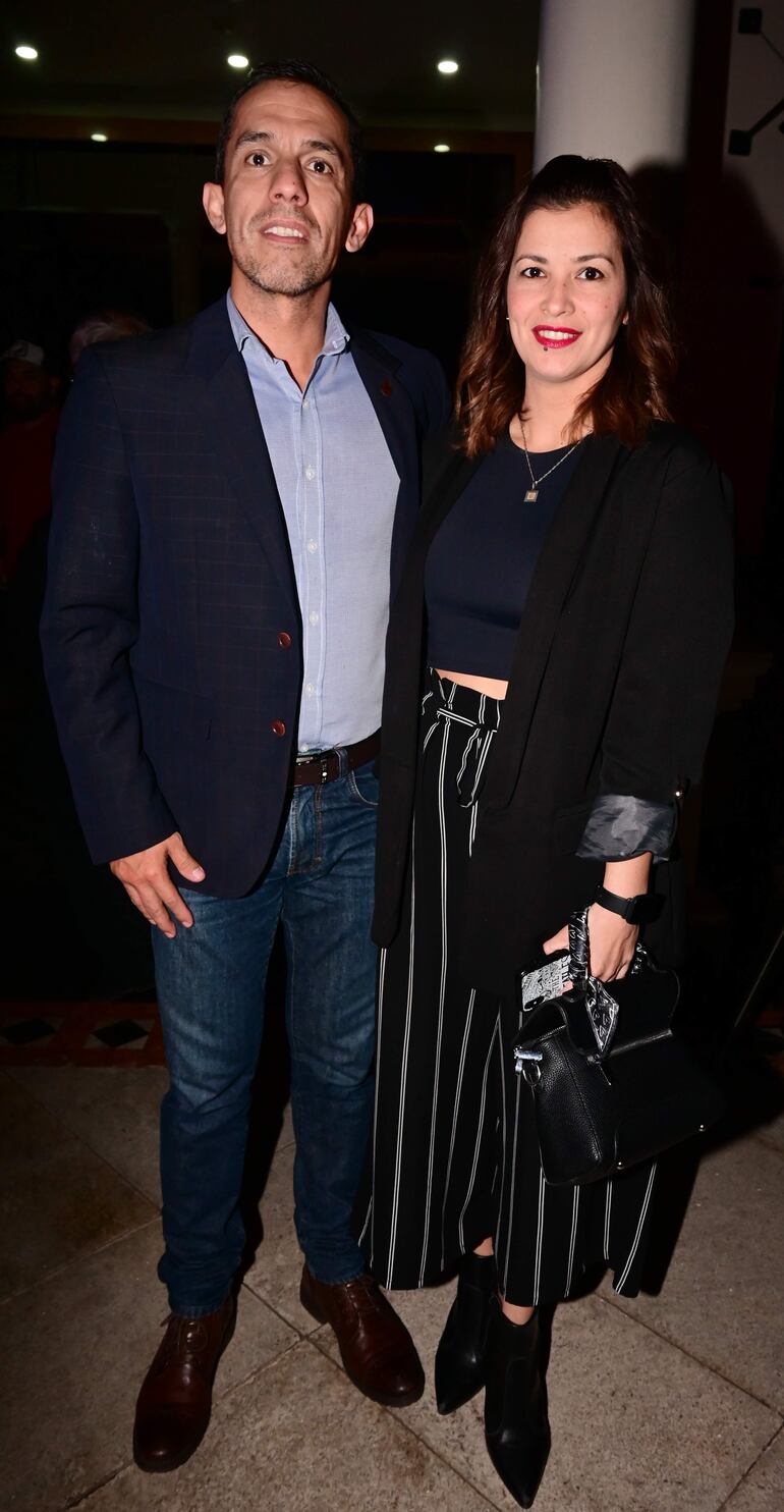 Jorge Gamarra y Magalí Martínez. 