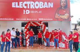 Santa Rosa del Aguaray cuenta con una flamante sucursal de Electroban.