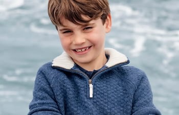 Louis de Inglaterra, hijo de Kate Middleton y William, hoy cumple ocho años.