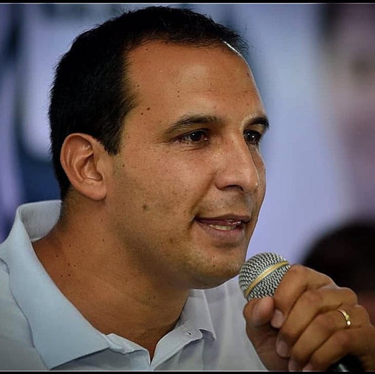 El concejal Isaac Rojas, precandidato a intendente.