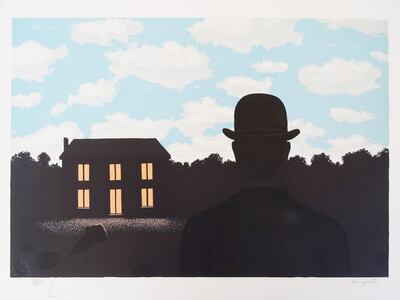 René Magritte: L’Empire des Lumières (1964).