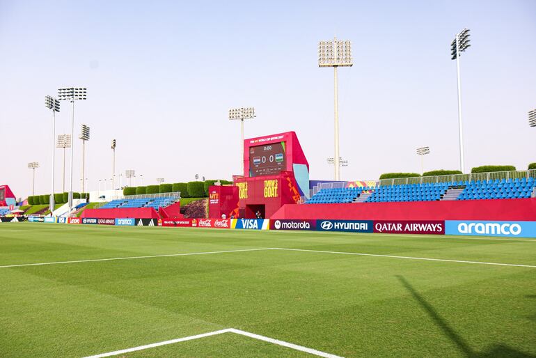 La Cancha 1 del Aspire Zona, estadio en el que debuta la selección de Paraguay en el Mundial Sub 17.