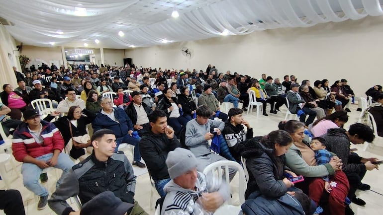 Acto político en Caaguazú.