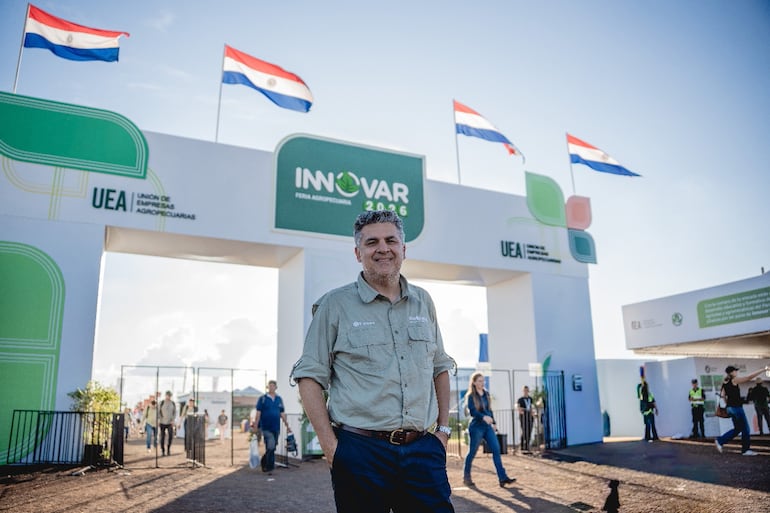 El gerente general de la Feria Innovar, Carlos Gómez.