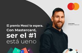 Lionel Messi, embajador de Mastercard, invita a participar de esta interesante promoción.
