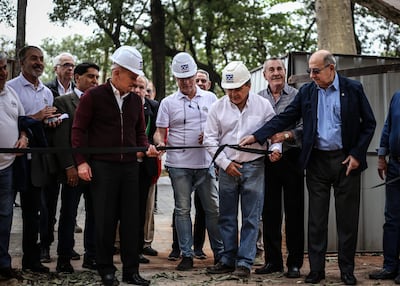 Arrancaron obras de nuevo salón en Olimpia