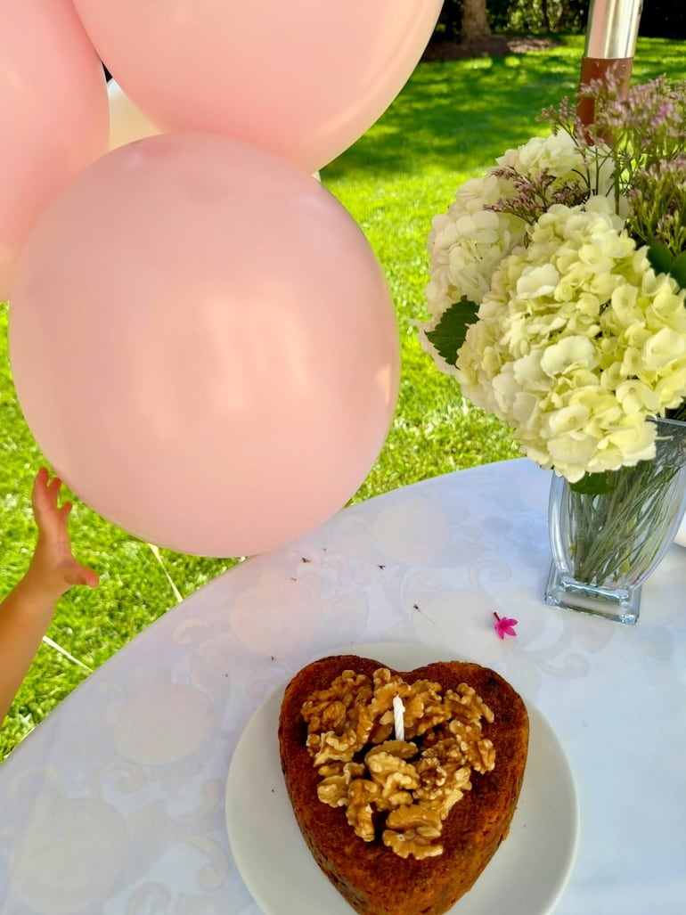La torta de cumpleaños de Gisele Bündchen. (Instagram/Gisele Bündchen)