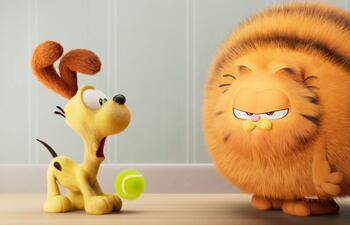 Garfield fuera de casa película