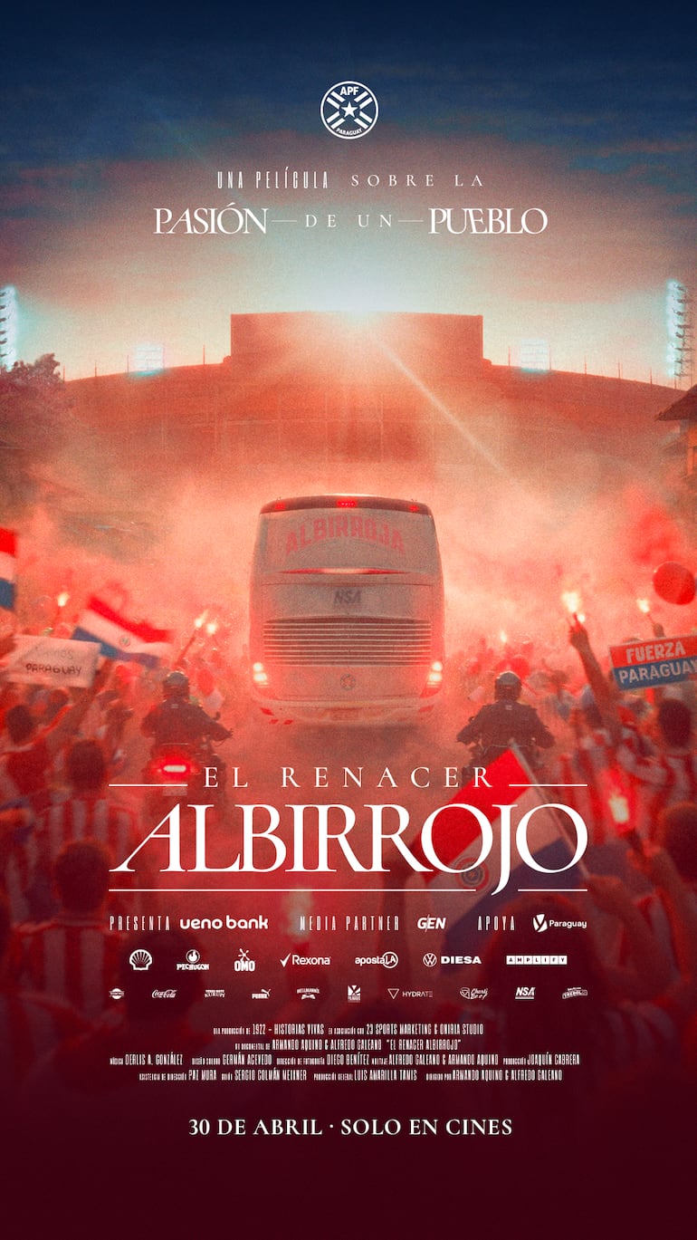 Afiche de Renacer Albirrojo.
