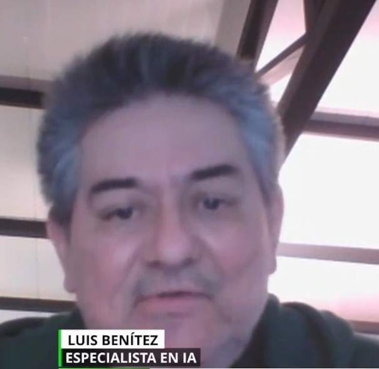 Luis Benítez Aguilar, secretario de la Sociedad Paraguaya de Inteligencia Artificial.