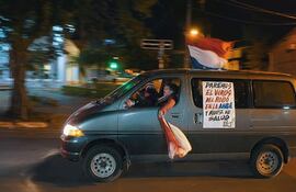 La caravana contra la corrupción se reailzó en marzo del 2020 y derivó en la apertura de dos causas penales contra los organizadores.