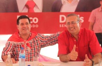Horacio Cartes recibió hace casi un año US$ 2.250.000 millones del diputado y candidato gobernador de Central Erico Galeano.