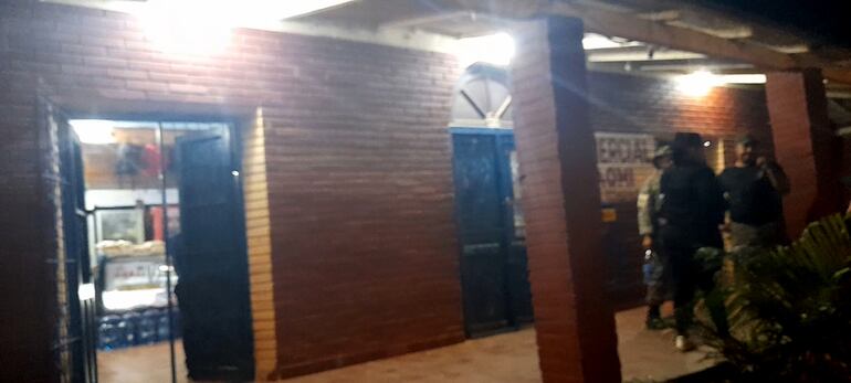 El local asaltado en la noche del jueves