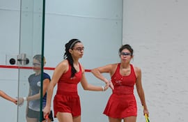 Fiorella Gatti y Luján Palacios avanzan a la final por el oro en dobles femino del squash.