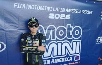 Oliver Cuevas y un nuevo desafío: Moto MiniGP.