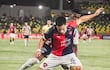 El lateral izquierdo de Cerro Porteño, Marcelo Chaparro durante el encuentro ante Junior de Barranquilla, por la cuarta ronda del Grupo F de la Copa Libertadores, disputado en Cartagena. (Foto: @CCP1912oficial)