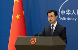 Guo Jiakun, portavoz de la Cancillería de China.