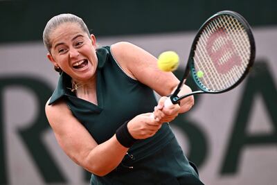 La letona Jelena Ostapenko avanza firme a la siguiente ronda de Roland Garros.