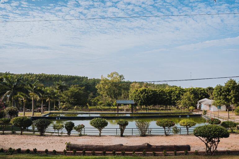 Parque Ecológico Itakaru de la ciudad de Caaguazú.