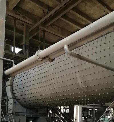 Molino chino que INC compró de Engineering, en el marco de la inversión de los bonos soberanos.