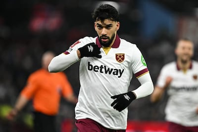 Lucas Paquetá, en una foto de archivo, con la camiseta del West Ham United. (AFP).