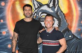 Chan López y Raúl Fanego.