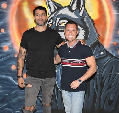 Chan López y Raúl Fanego.