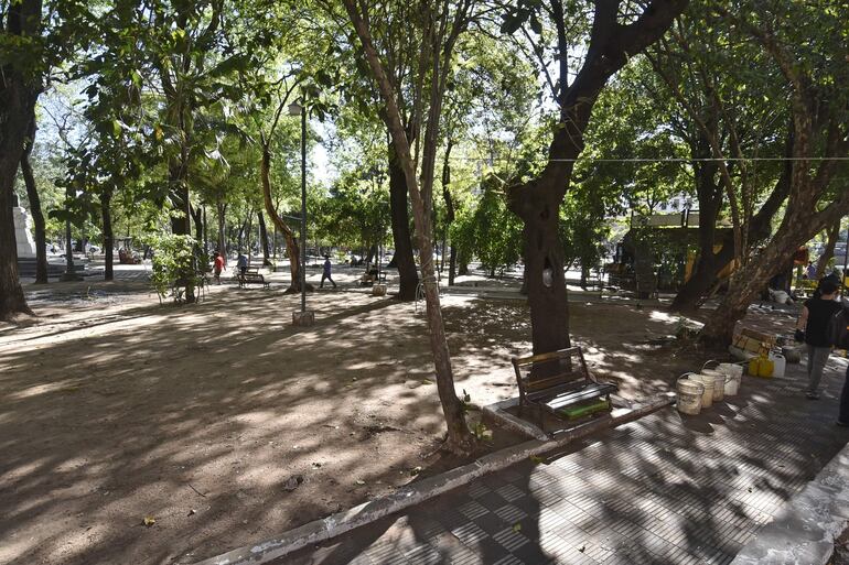 La inseguridad afectó seriamente las ventas de los comerciantes en el centro de Asunción.