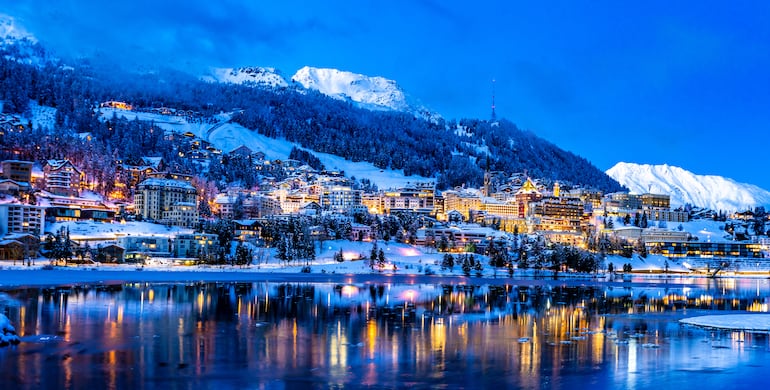 St. Moritz, Suiza.