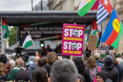Miles de personas se manifestaron este sábado en Londres para conmemorar el Día de la Nakba