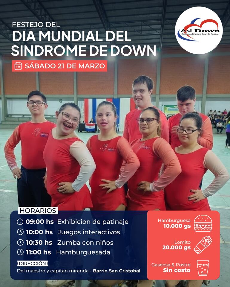 Actividades por el Día Mundial del Síndrome de down.