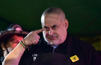 Paraguayo Cubas, ex candidato a presidente de la República por Cruzada Nacional.