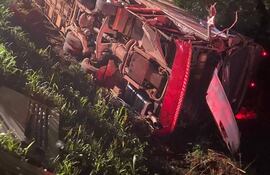 Fotos Accidente de estudiantes en brasil