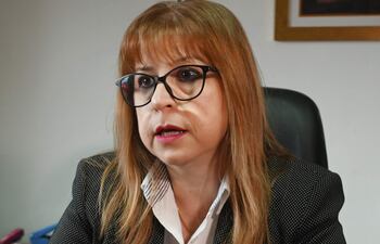 María Galván del Puerto, presidenta interina de la Comisión Nacional de Juegos de Azar (Conajzar).