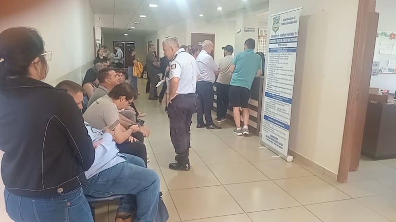 Desde la Municipalidad de Pedro Juan Caballero, reportaron masiva afluencia de contribuyentes en enero.