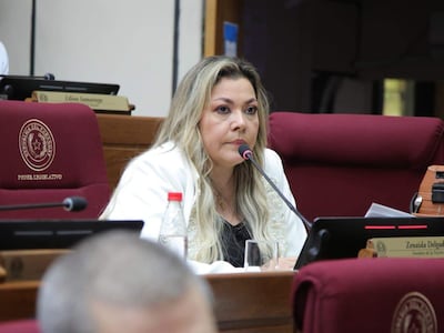 La senadora Zenaida Delgado pidió tiempo al pleno antes de tratar su pérdida de investidura.