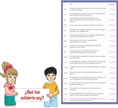 Test de solidaridad (adaptación)