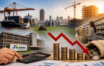 Los ingresos no tributarios disminuyeron 5,2%, debido a una reducción del 33% en los recursos provenientes de las entidades binacionales.