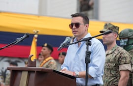 El presidente de Ecuador, Daniel Noboa