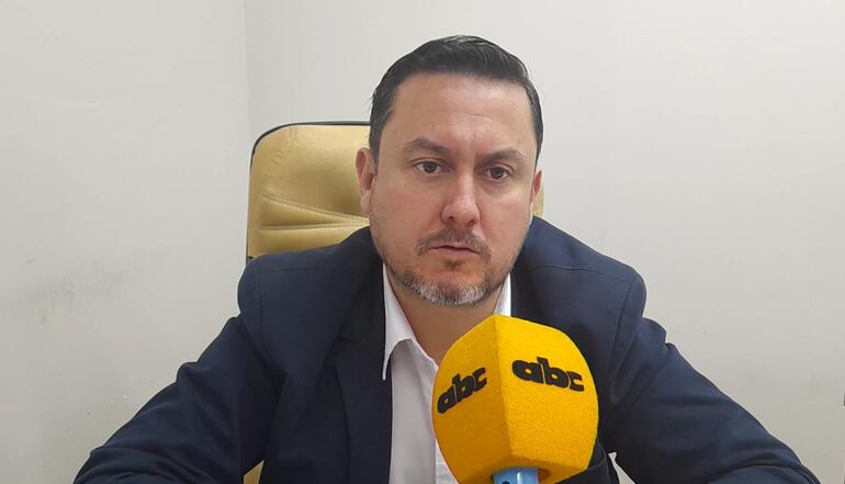 Dr. Guido Duarte, director del Hospital Regional de IPS de Pedro Juan Caballero.