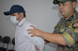 Venancio Centurión Monges, uno de los más buscados por la Policía, se entregó esta mañana en San Pedro.