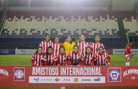 Onceno titular de Paraguay ante Chile / Gentileza @Albirroja