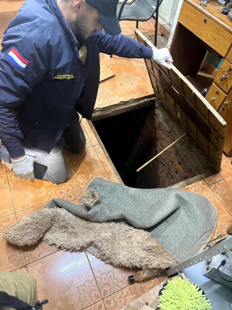 Allanamiento en Katueté