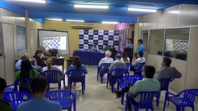 Sesión del Directorio del PLRA.