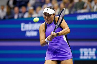 La estadounidense Jessica Pegula (31 años) con su primera conquista del año.